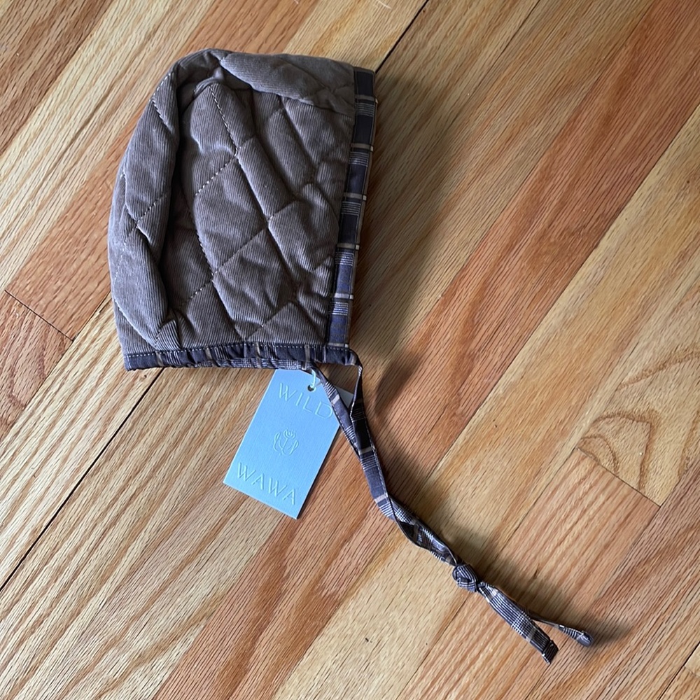 Brand New Wild Wawa bonnet 0-6m